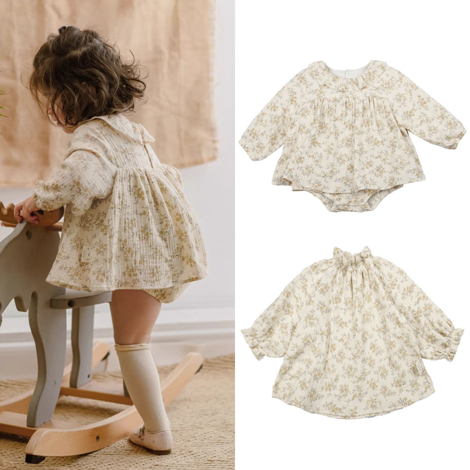 Vestido Floral para niña recié - Baby Clothing Organic reseña y precio