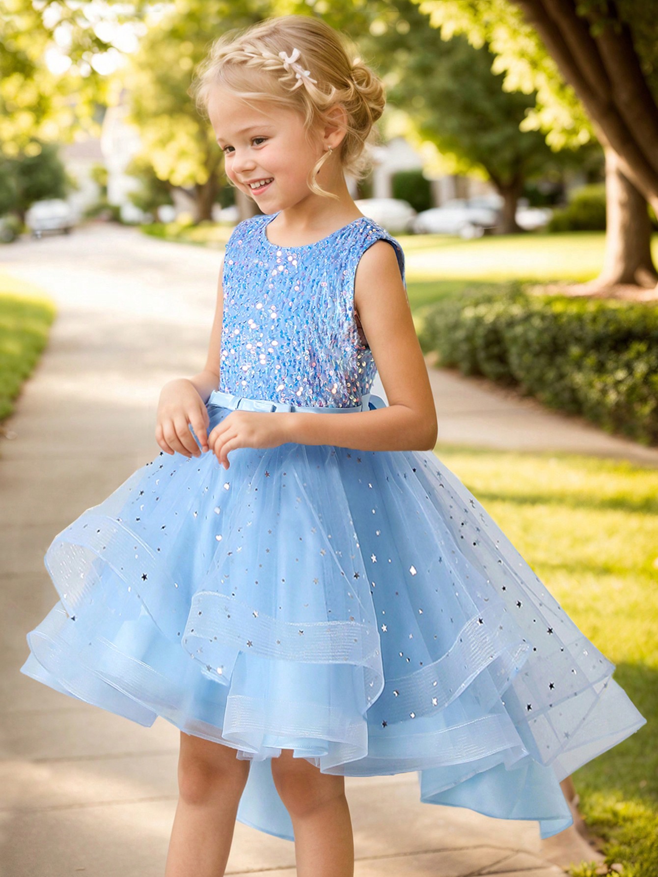 Vestido de Princesa con Lentej - Baby Clothing Dresser reseña y precio