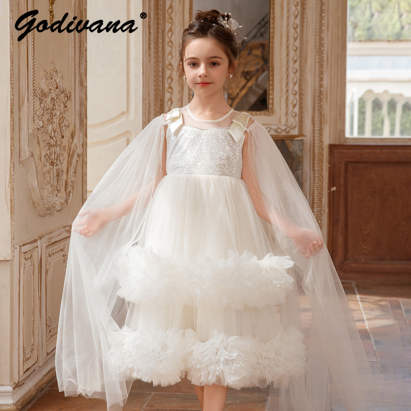 Vestido de Fiesta de Tul Blanc - Baby Clothing High End reseña y precio