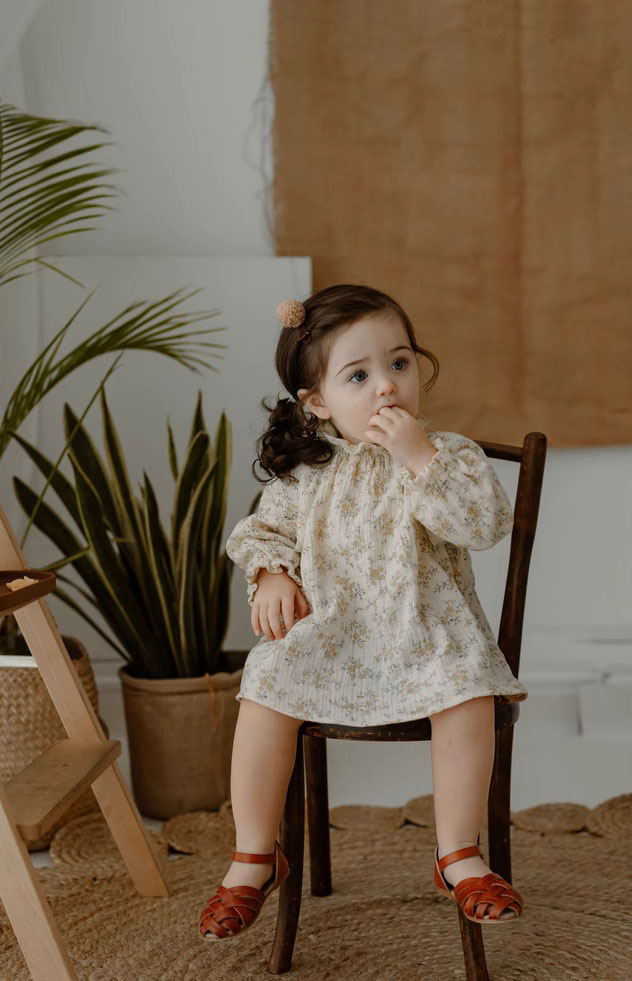 Vestido Floral para niña recié - Baby Clothing Organic reseña y precio
